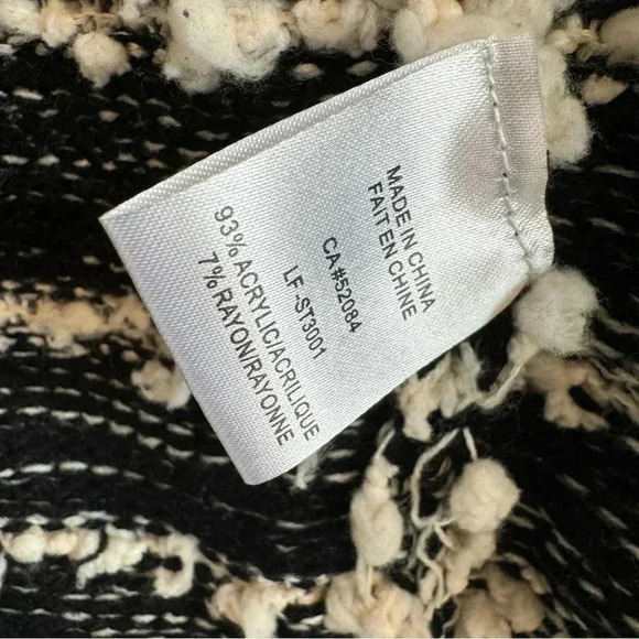 La Fee Verte Open Front Slouchy Cardigan Boho M - Picture 3 of 9